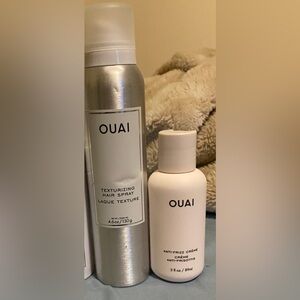 ,Ouai anti frizz creme,Ouai texturizing  hair spray